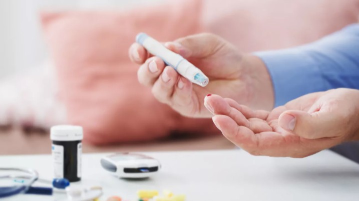Person enjoying outdoor walk